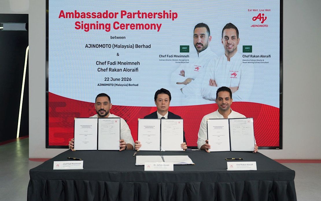 Ajinomoto Malaysia Deepens Middle East Foothold with Saudi Celebrity Chef Alliance
