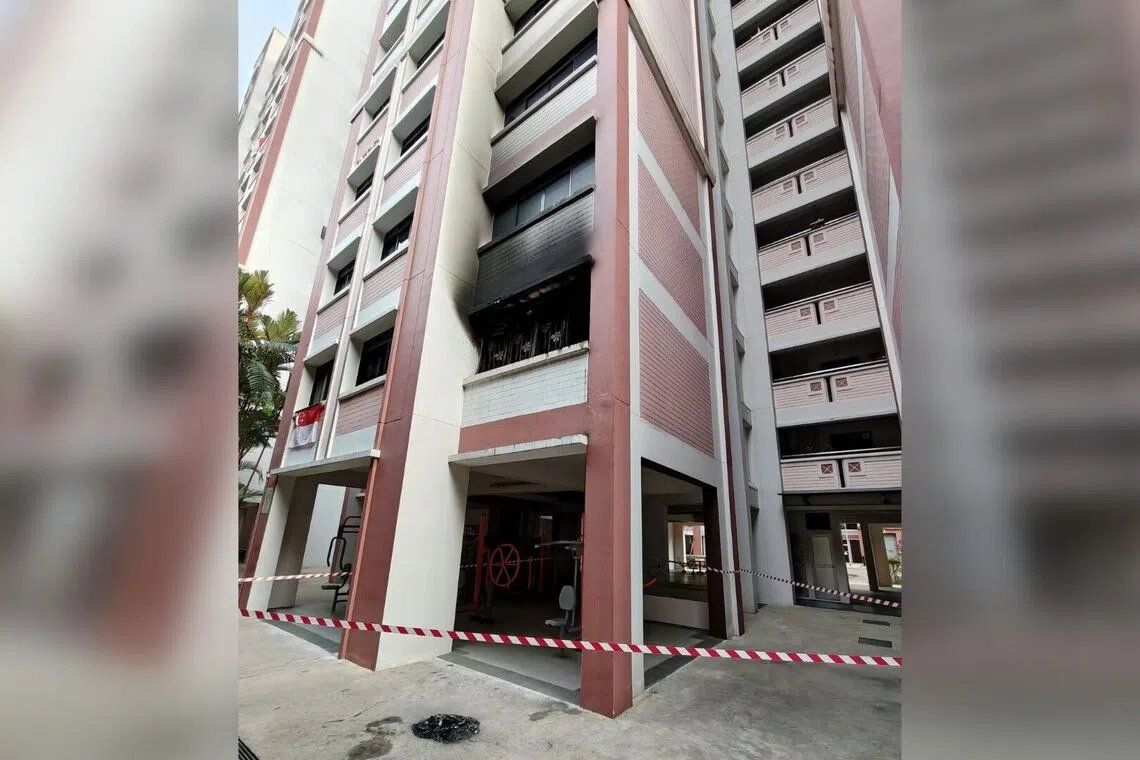 Elderly Man Hospitalised After Bedroom Fire in Singapore's Buangkok HDB Flat