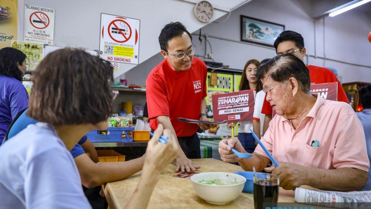 Wong Bor Yang Campaigns on Track Record as Senai Seeks Reelection for Pakatan Harapan