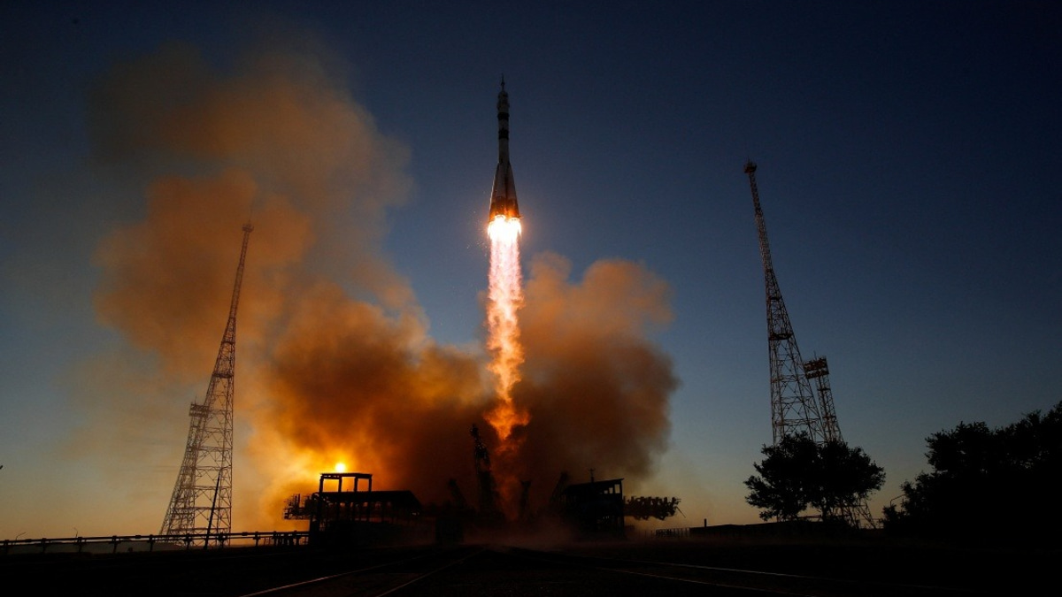 Soyuz MS-28 Undocks From ISS With Russian Cosmonauts and US Astronaut Aboard