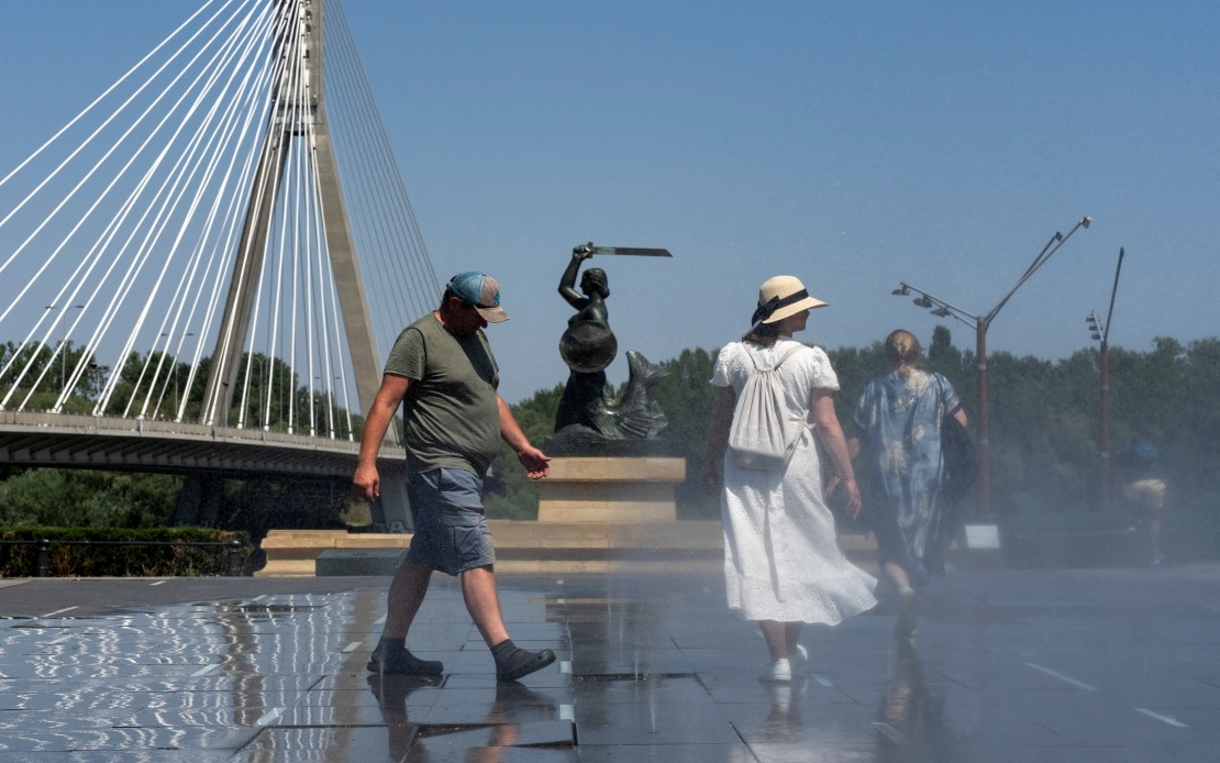 Poland Swelters Under Extreme Heat as Country Records Highest-Ever Temperature
