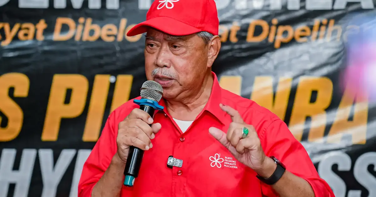 Muhyiddin Defends Bersatu's Campaign Role After Khaled's 'Meddling' Criticism