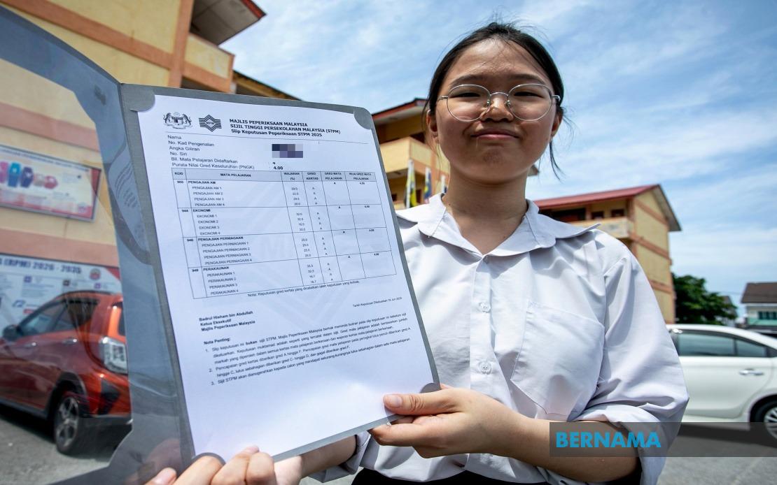 Five Hours of Daily Revision Propels SMK Jalan Tasek Student to Perfect 4As in STPM