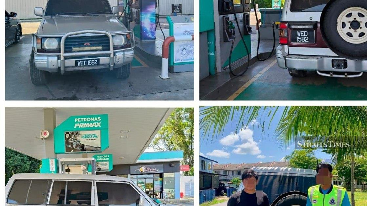 Fuel Smuggling Suspect Nabbed at Rantau Panjang Petrol Station