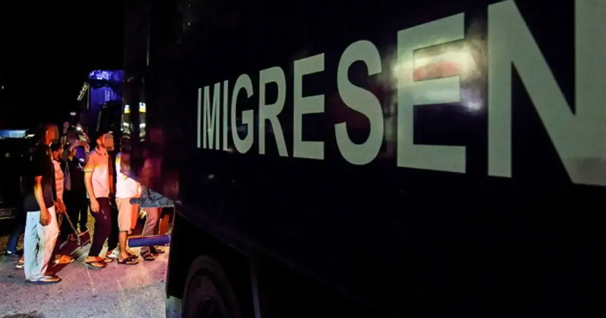 Police Sweep Detains 186 Undocumented Migrants in Pudu Midnight Operation