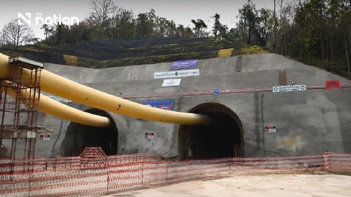 Two Workers Dead After Scaffolding Collapse in Chiang Rai Railway Tunnel Project