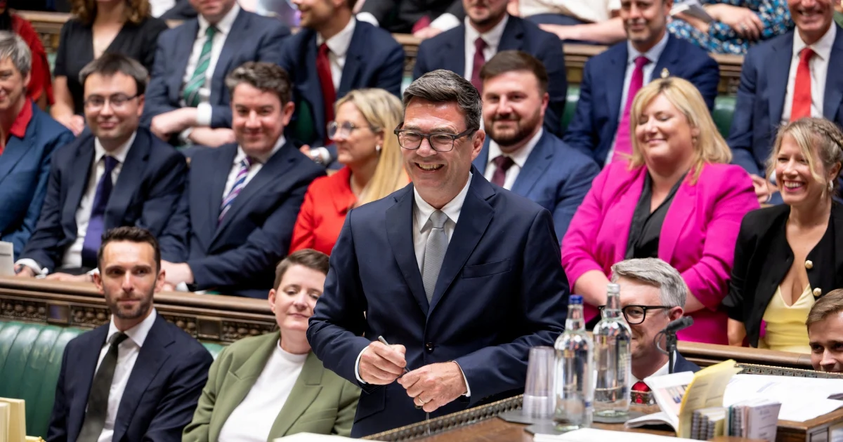 Andy Burnham Eyes Top Job as UK Labour Faces Leadership Transition