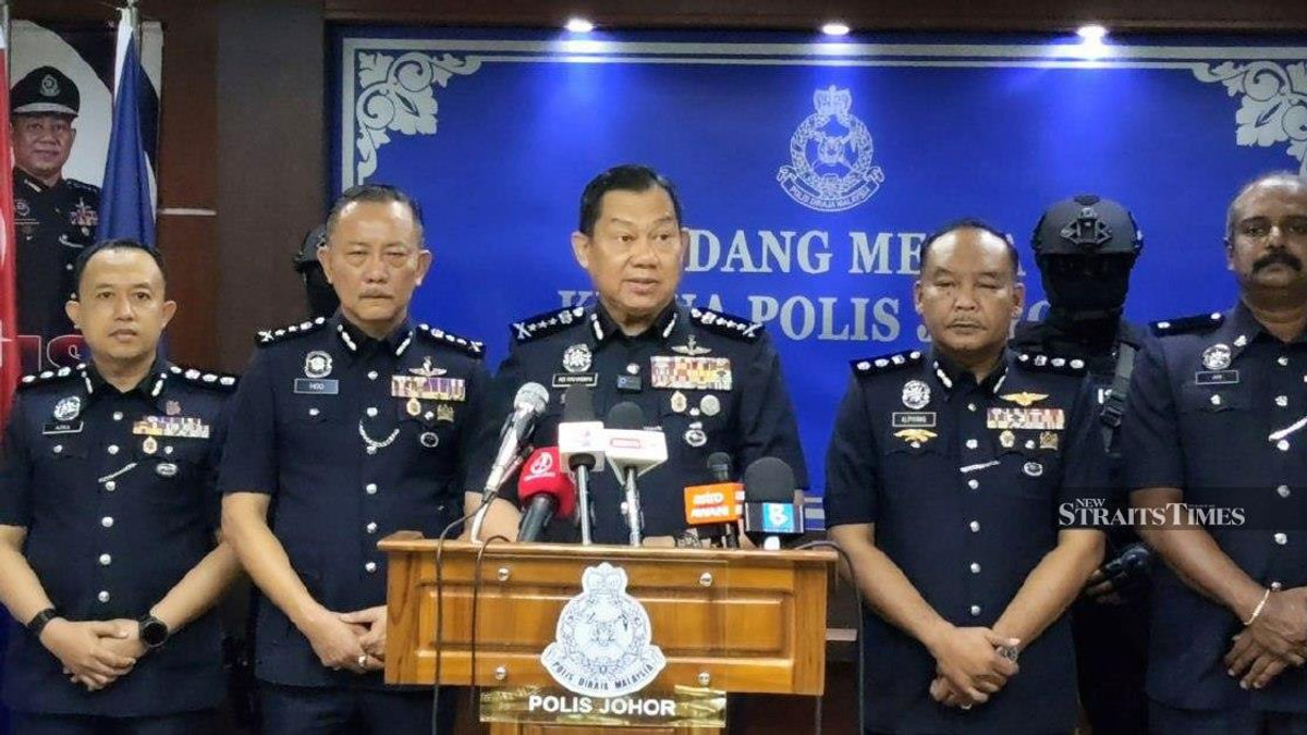 Police bust major meth ring in Johor, seize RM3.04m haul and arrest eight
