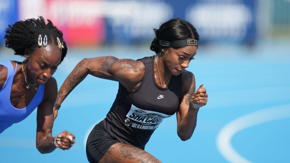 Lyles and Richardson advance smoothly at US track championships as Olympic stars eye New York titles