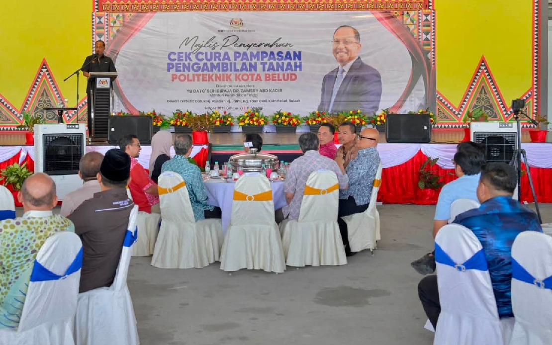 RM250 Million Kota Belud Polytechnic Set for 2030 Completion, To Offer High-Tech Programmes
