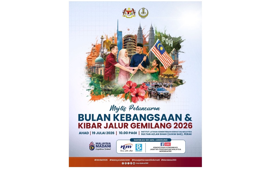 National Month 2026 Campaign Launches July 19 in Perak with Nationwide Patriotic Drive