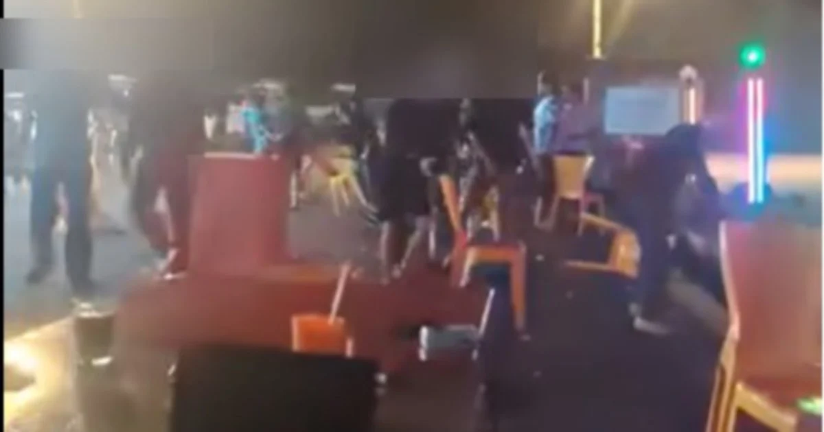 Four arrested after violent brawl erupts at Kulai restaurant with chairs as weapons