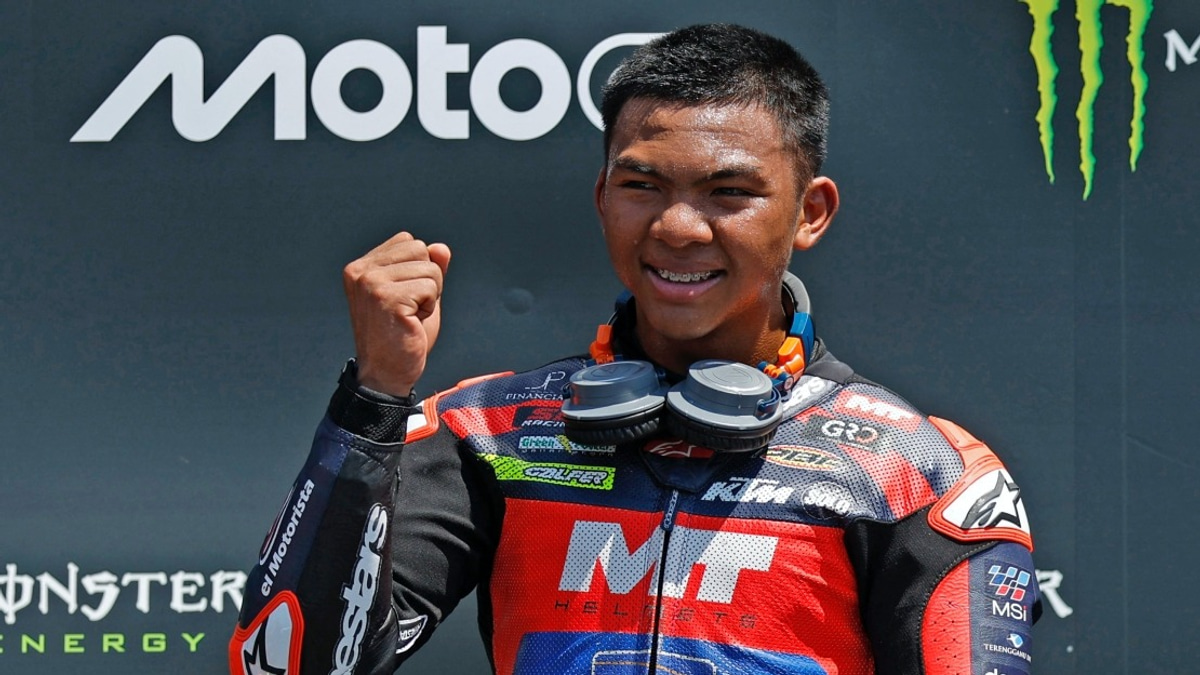 PM Anwar Ibrahim Hails Hakim Danish's Historic Czech Grand Prix Victory