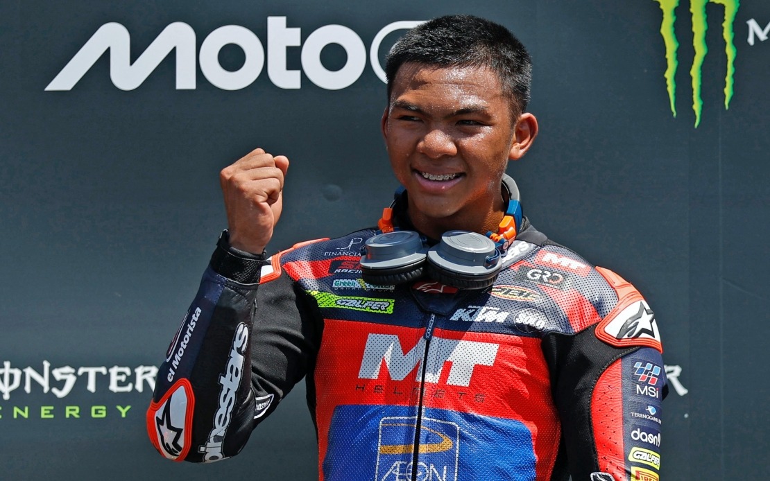 PM Anwar Ibrahim Hails Hakim Danish's Historic Czech Grand Prix Victory