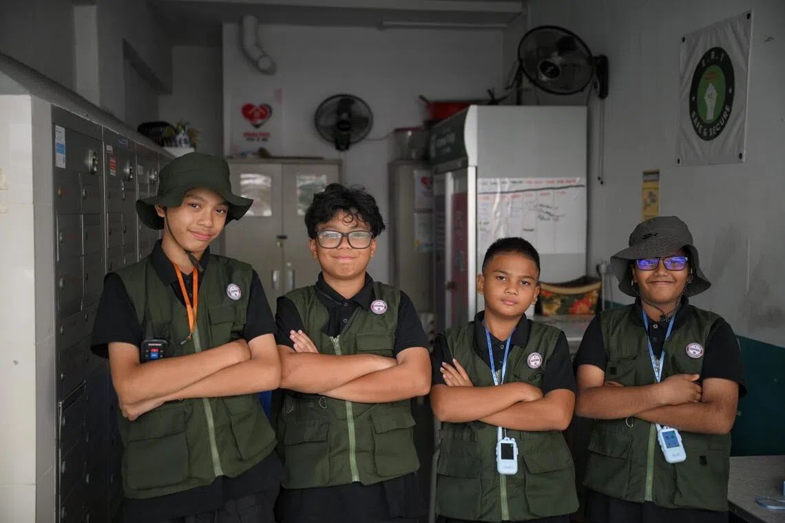 Four Primary School Boys Launch Neighbourhood Watch Programme in Singapore Estate