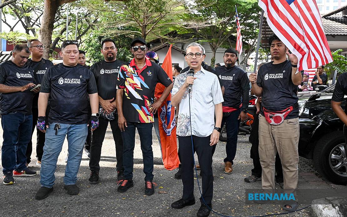 Nearly 300 Motorcyclists Join Lembah Pantai Unity Convoy Ahead of Merdeka
