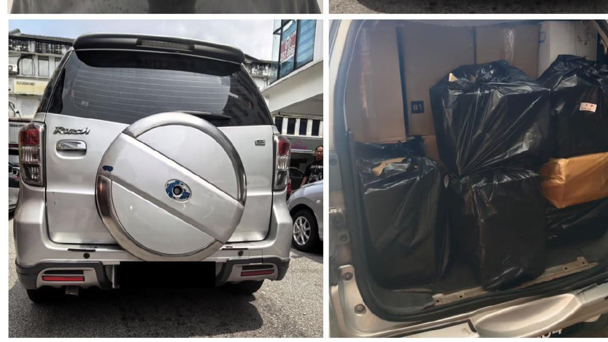 Two arrested as police seize RM1.66 million in smuggled cigarettes across Klang Valley