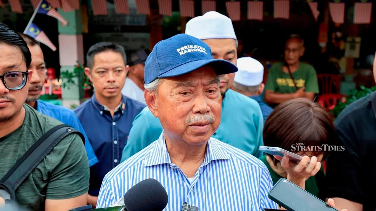 Muhyiddin Orders Bersatu to Drive Malay Voter Turnout in Johor Election