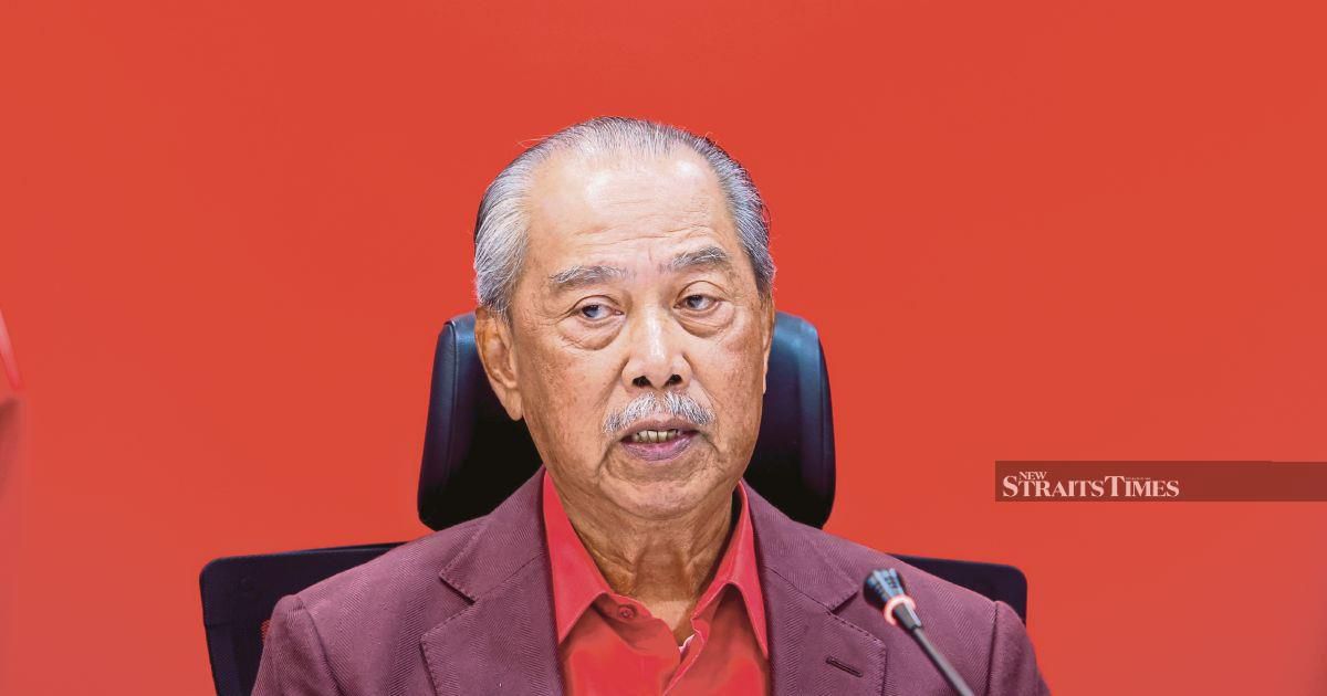 Muhyiddin Accuses Umno of Plotting Unity Government's Collapse