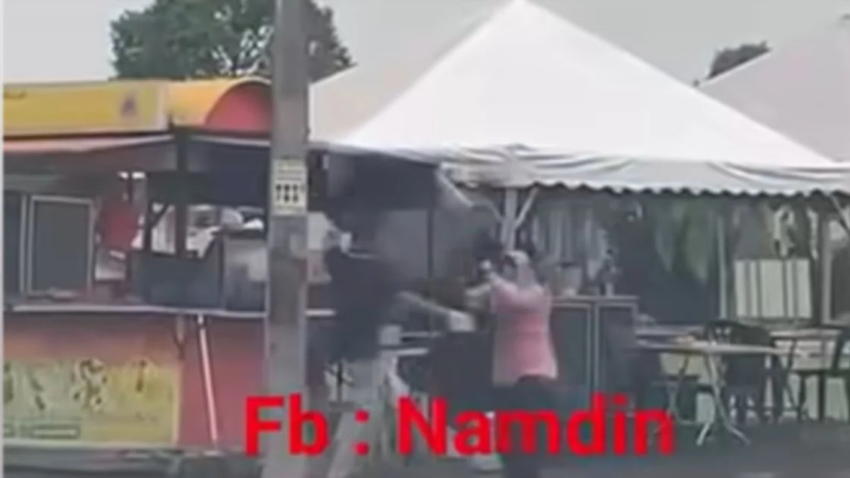 Woman Attacked at Gelang Patah Food Stall as Police Investigate Viral Assault Video