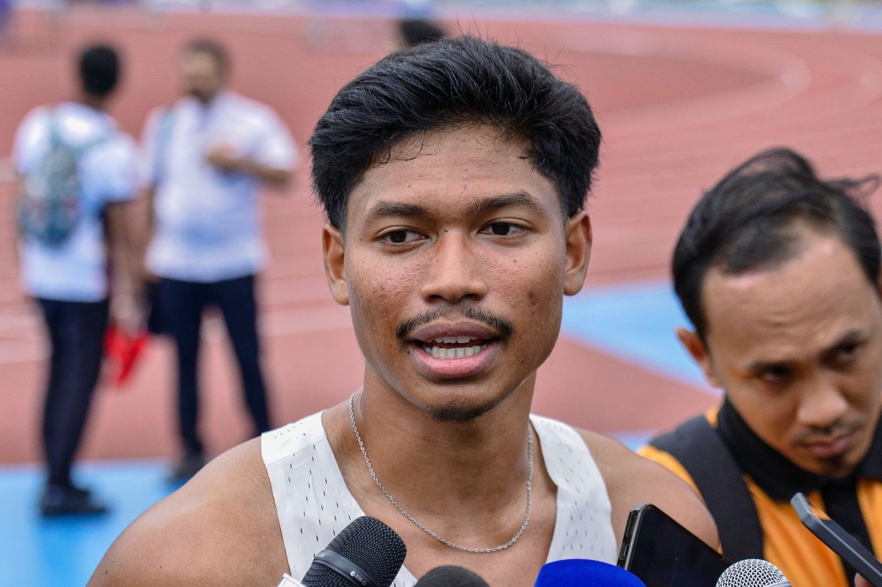 National sprinter Mohd Azeem Fahmi returns home to pursue master's degree at Universiti Malaya