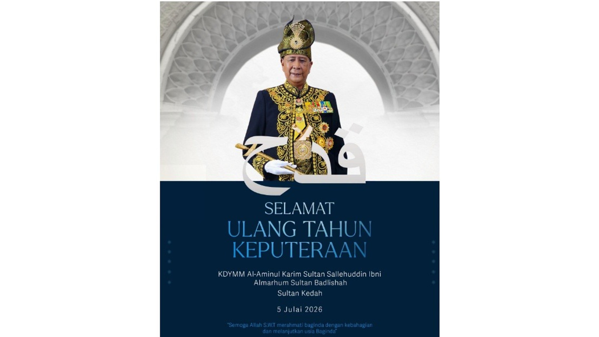 King and Prime Minister Extend Birthday Wishes to Sultan of Kedah