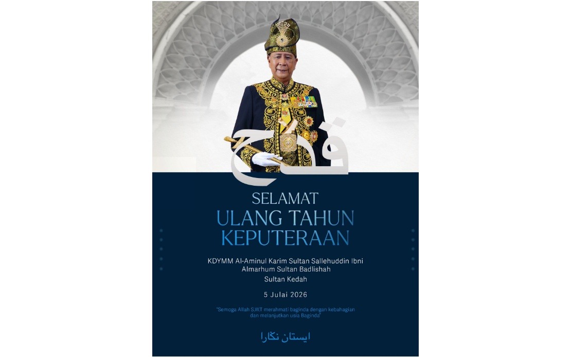 King and Prime Minister Extend Birthday Wishes to Sultan of Kedah