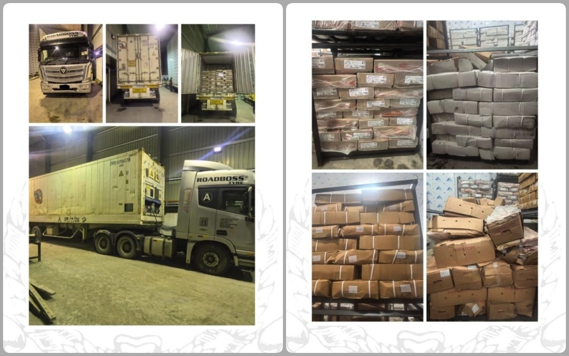 RM6.19 Million in Illegal Frozen Pork Seized in Miri Operation
