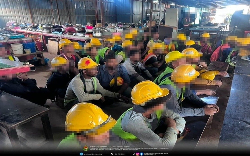 Immigration Raid Nets 81 Undocumented Workers at Kedah Building Project
