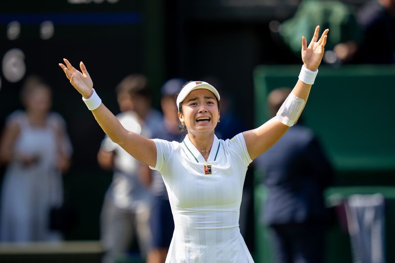 Eala's fearless display topples defending champion Swiatek in Wimbledon upset