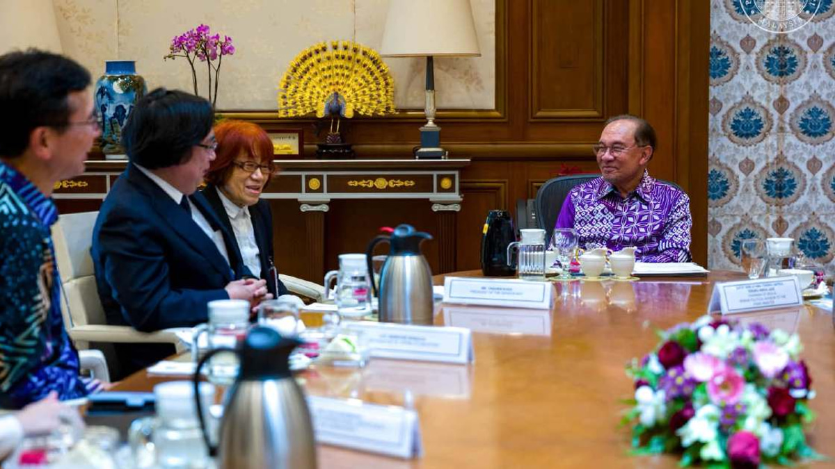 Anwar and Genron NPO Head Chart Course for Deeper Malaysia-Japan Partnership