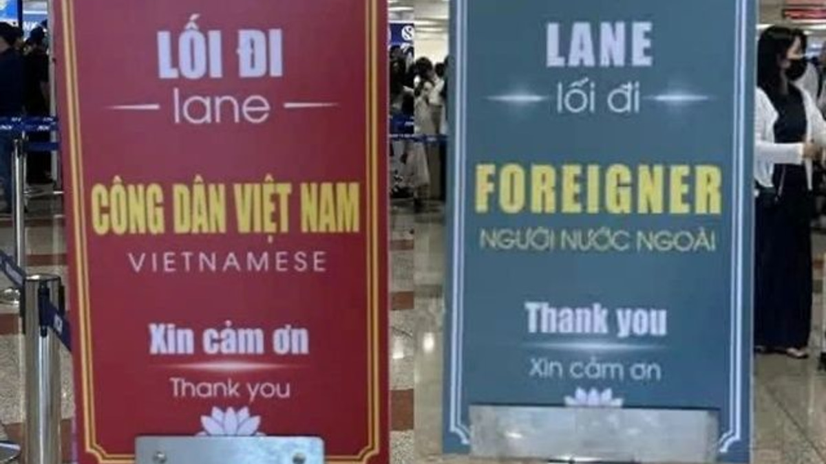 Vietnam's Noi Bai Airport Cuts Immigration Queues With Fast-Track Citizen Lanes