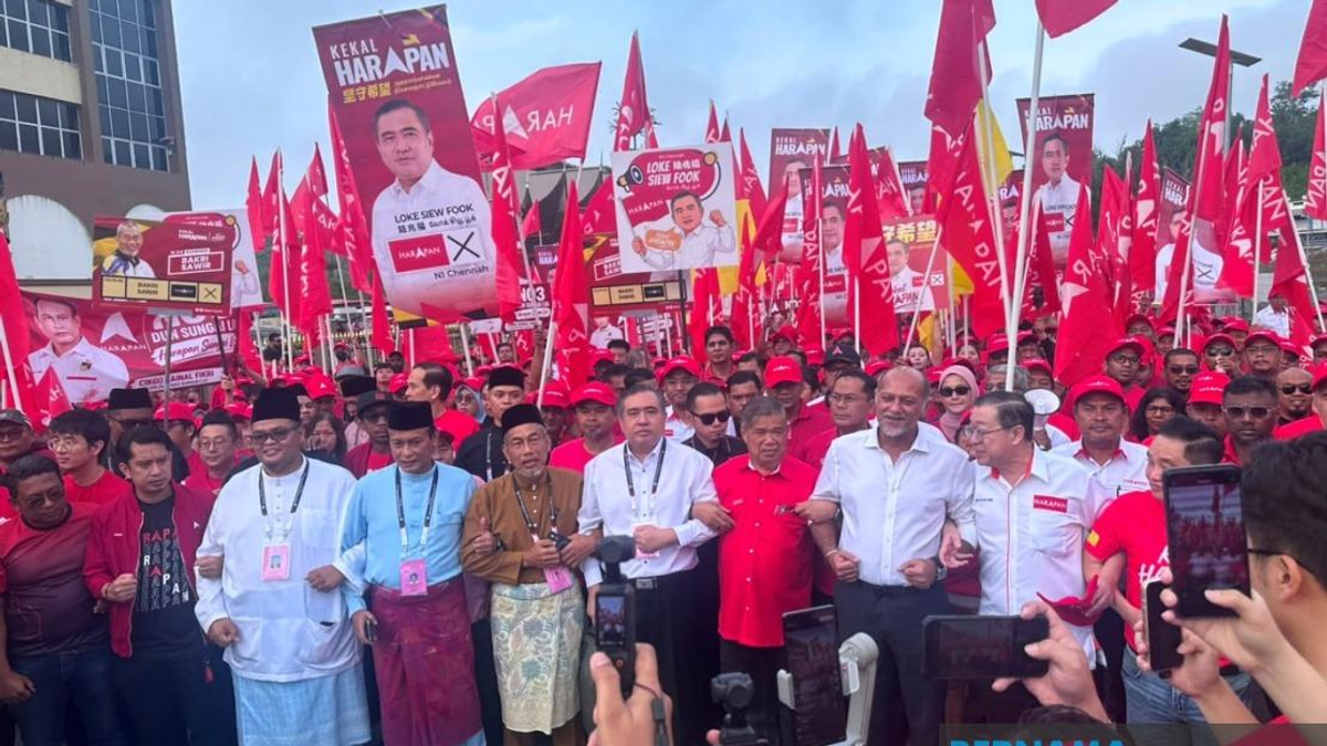 Pakatan Harapan Shows United Front as Candidates File for Negeri Sembilan Election
