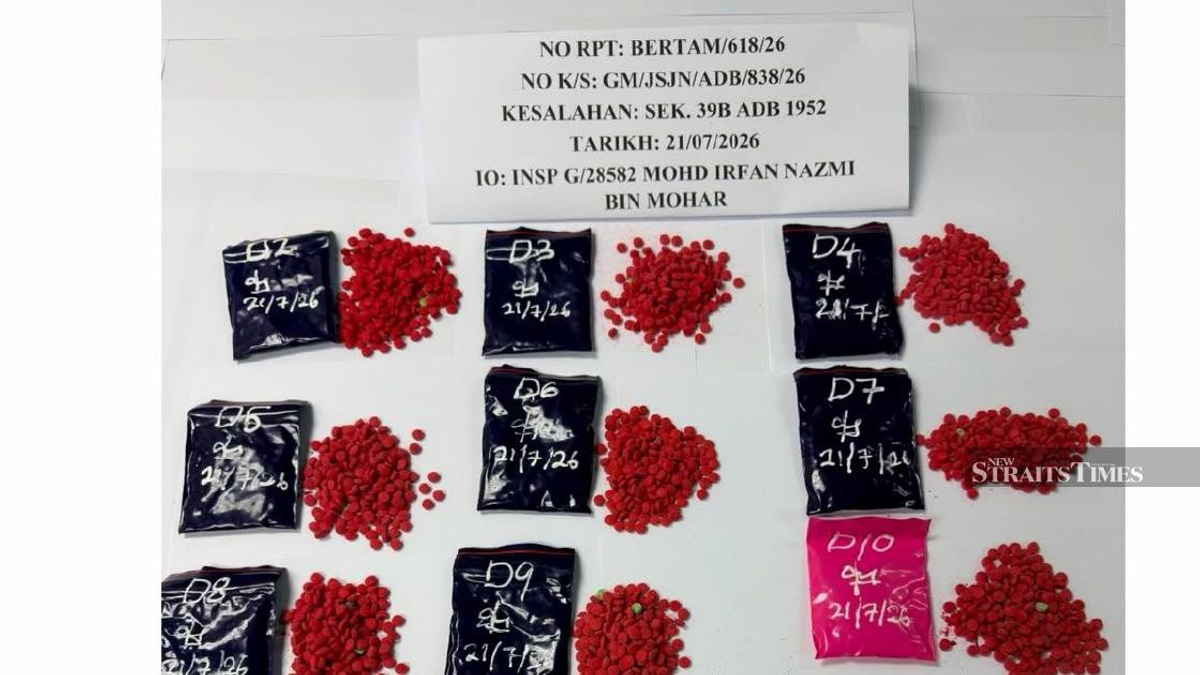 Two Myanmar Nationals Arrested with 6,000 Yaba Pills in Kelantan Drug Bust