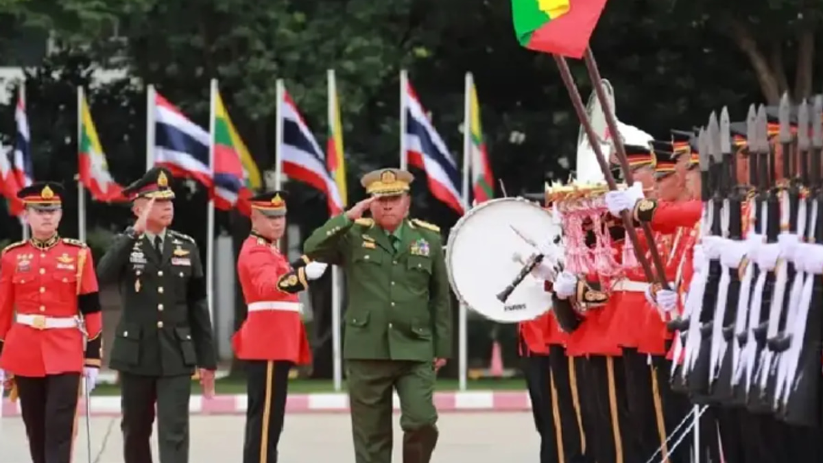 Thailand rolls out diplomatic red carpet for Myanmar's new military leader amid rights concerns