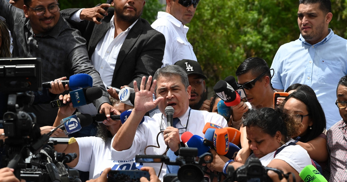 Honduran ex-president granted freedom to face corruption charges after Trump pardon
