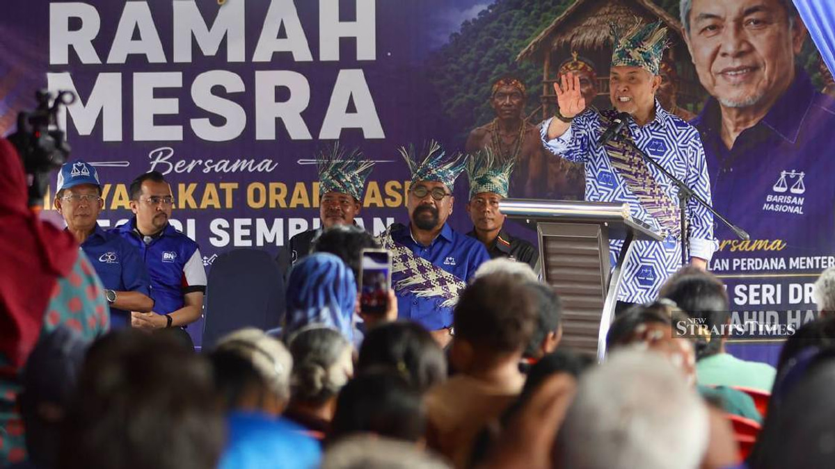 Zahid backs dedicated Orang Asli liaison at Negri Sembilan MB office
