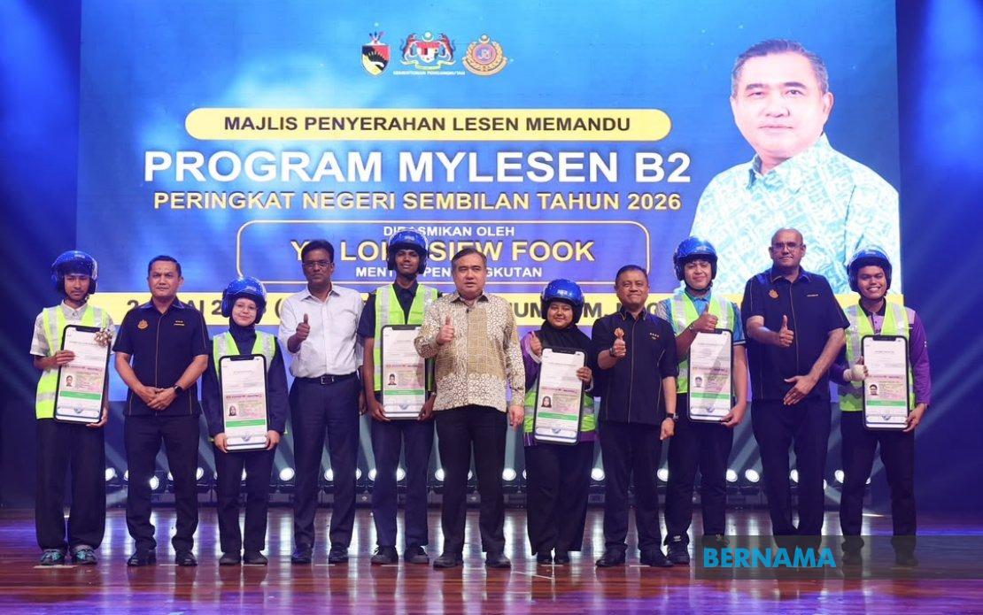 Minister Loke Warns MyLesen B2 Riders Against Reckless Behaviour As Programme Expands