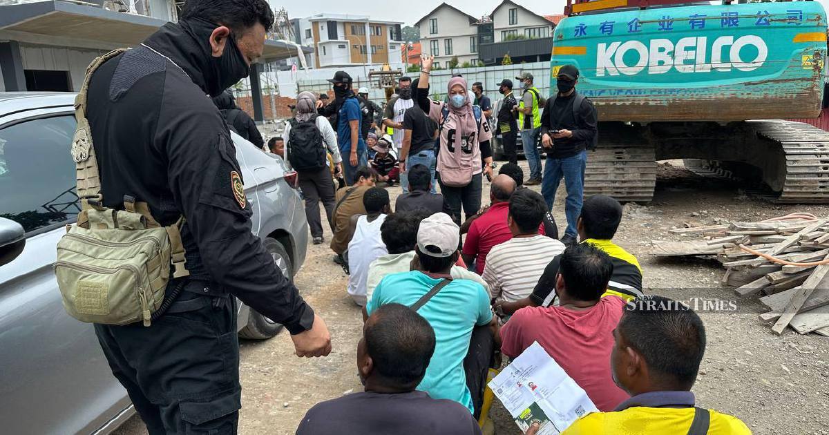 528 Foreign Workers Detained in Nationwide Immigration Crackdown Targeting Construction Sites