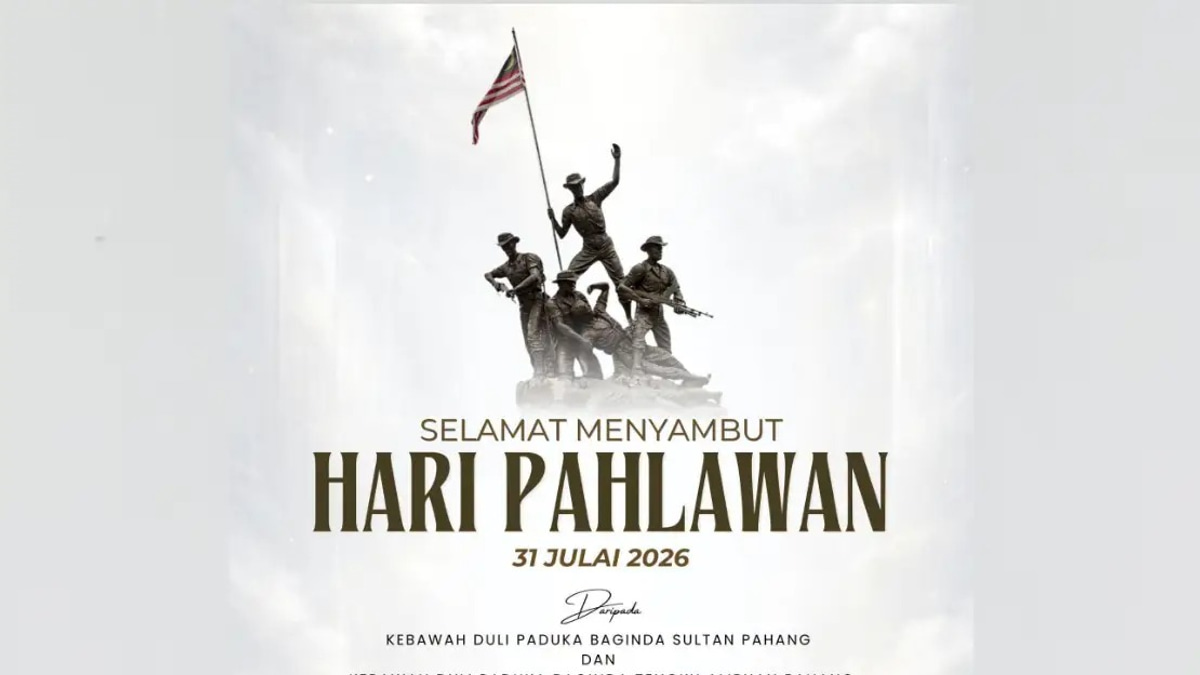 Pahang Royalty Honours Security Forces On Warriors Day