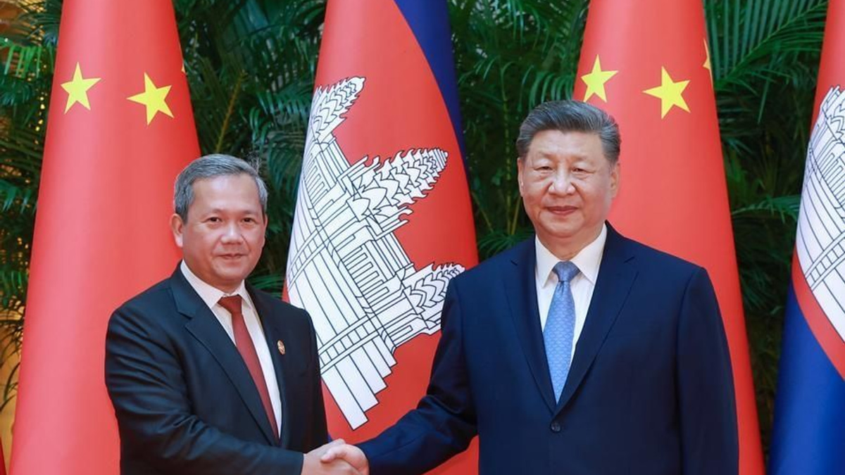 Xi and Hun Manet Affirm China-Cambodia 'Ironclad' Bond, Plot Expanded Cooperation