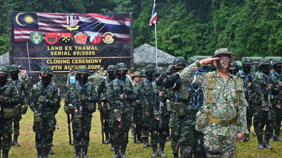 Malaysian and Thai Armies Conduct Joint Tactical Training Exercise in Gerik