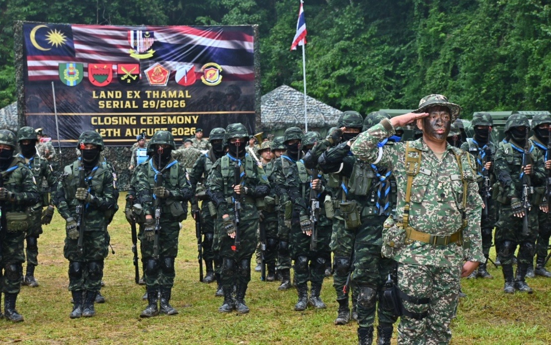 Malaysian and Thai Armies Conduct Joint Tactical Training Exercise in Gerik