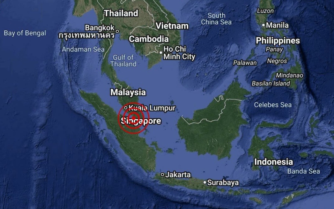 Minor Earthquake Strikes Off Johor Coast; No Tsunami Risk
