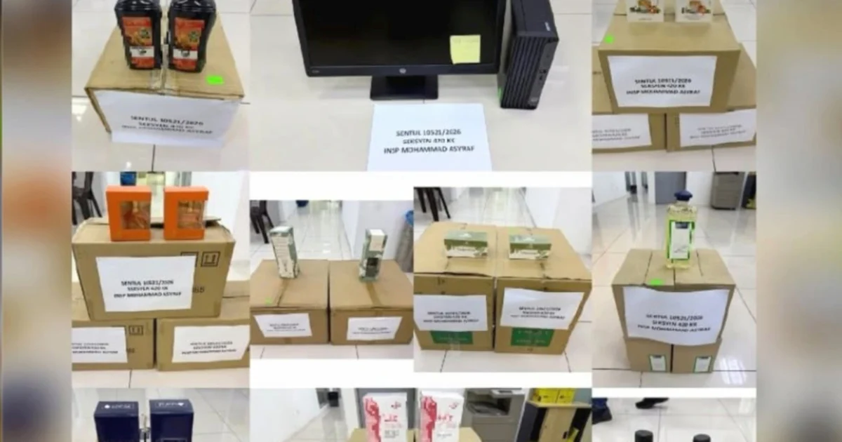 Police Dismantle Perfume Investment Scam at KL Eco City; Six Arrested