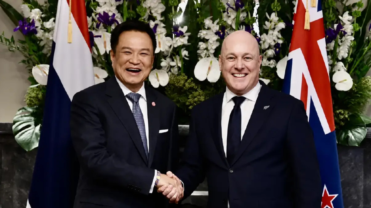 Thailand and New Zealand Elevate Ties to Strategic Partnership, Eye Tripled Trade by 2045