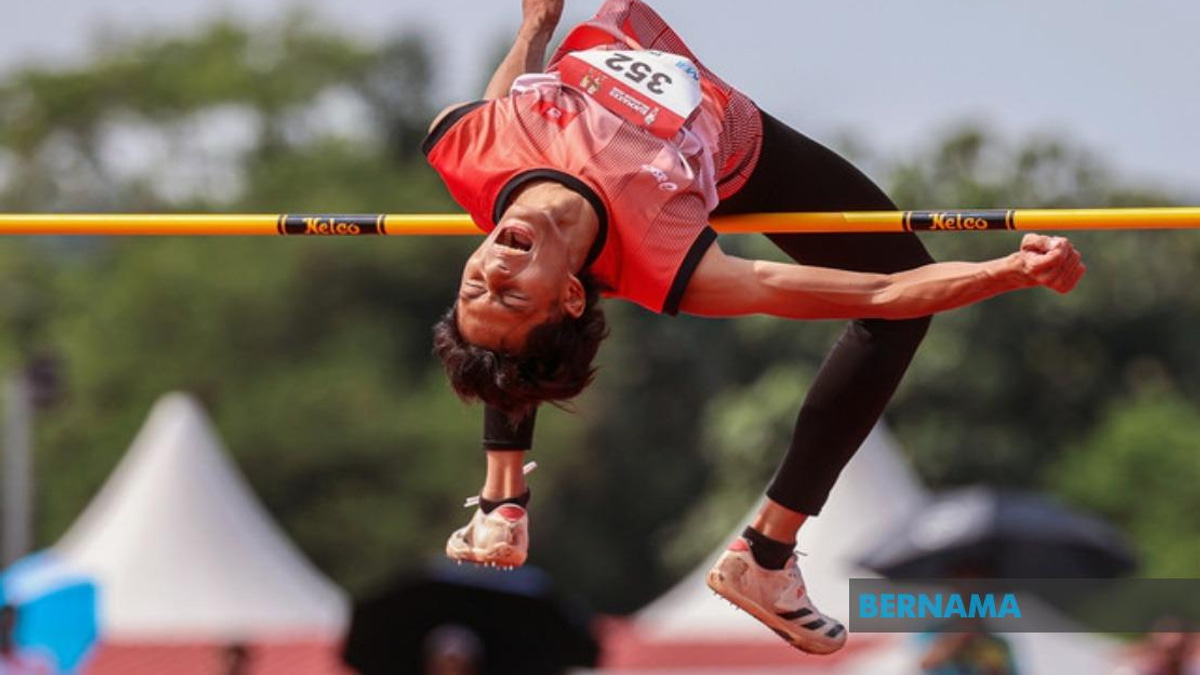 Kelantan's Dzul Darwisy Surges to SUKMA Gold in Stunning High Jump Upset