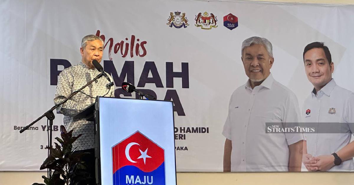 Zahid calls for unity as Johor campaign begins – no rehashing old grievances against Umno, BN
