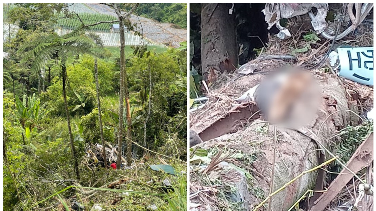 Lorry Driver Dies After Vehicle Plunges 150 Feet Into Ravine Near Gua Musang