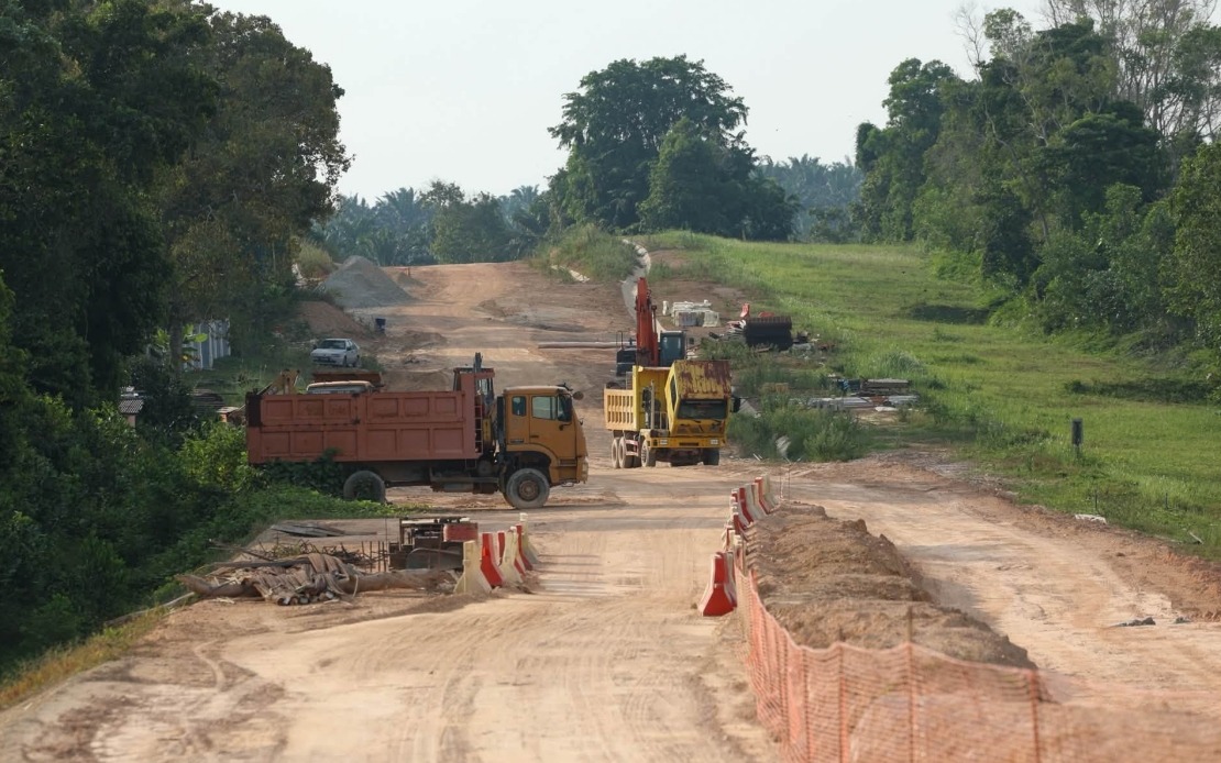 Lukut-Kampung Sirusa Road Project Progressing Ahead of Schedule at 60.57%